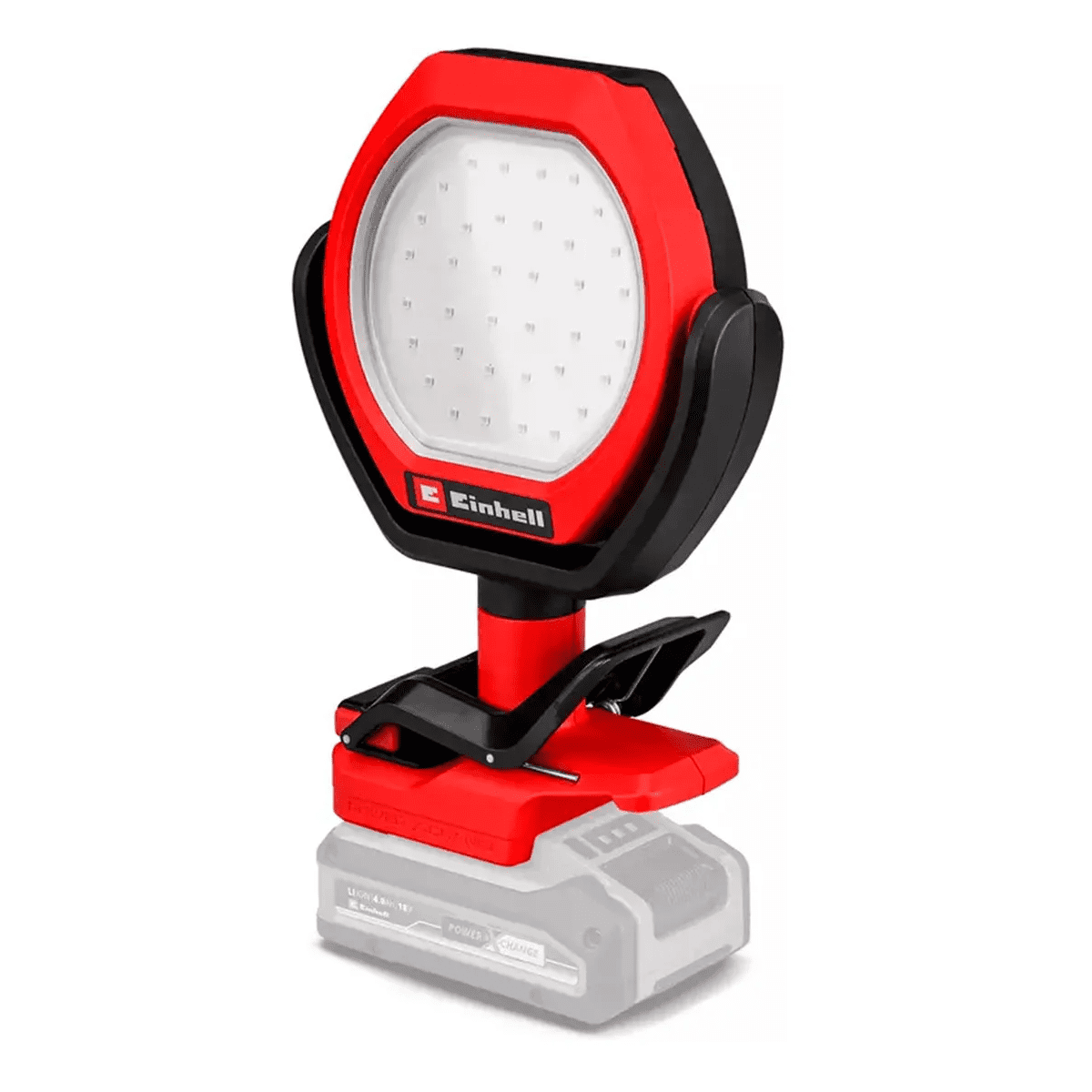 Genérico - Lampara De Exterior Inal. Einhell Gc-ol 18/1500 Li - Sin Bat Blanco Rojo