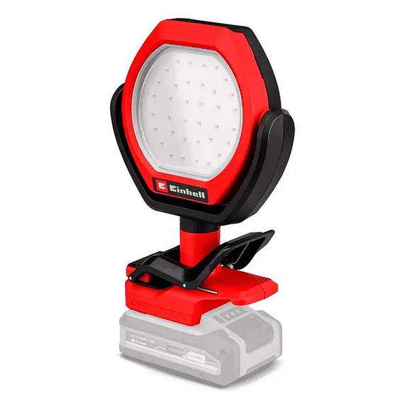 Lampara De Exterior Inal. Einhell Gc-ol 18/1500 Li - Sin Bat Blanco Rojo
