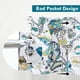 thumbnail image 4 of Cortina DriftAway Layla, 132 x 36 cm, con diseño floral para oscurecer habitaciones, 4 of 8