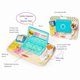 thumbnail image 3 of Tablero de actividades de escritorio Toy Melissa & Doug de madera para trabajar y jugar, 3 of 4