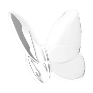 Bothyi - Estatua De Mariposa, Obra De Arte De Regalo, Adorno De Mesa Para Sala De Estar, Escritorio, Dormitorio, Transparente