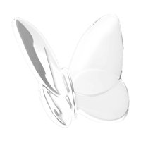 Bothyi - Estatua De Mariposa, Obra De Arte De Regalo, Adorno De Mesa Para Sala De Estar, Escritorio, Dormitorio, Transparente