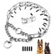 thumbnail image 1 of Collar con forma de púas para perro Monlida, ajustable, de cierre rápido, de metal, 1 of 7