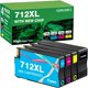 thumbnail image 1 of Cartucho de Tinta QIMOMEI 712XL Paquete de 4 para HP DesignJet, 1 of 6