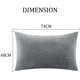 thumbnail image 4 of Juego estándar de 2 fundas de almohada de franela, funda de almohada de forro polar súper suave con cremallera para dormitorio, sofá, sillón, lujosa y acogedora., 4 of 6