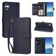 thumbnail image 2 of Funda Cartera Trébol para Samsung Galaxy A06/A07 4G/5G con Ranuras Tarjetas y Carga Inalámbrica Azul oscuro, 2 of 6