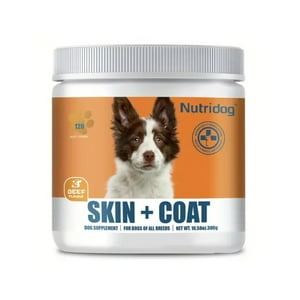 Nutridog Pet Skin + Coat Cuidado Piel Pelaje Perros 120 Chew
