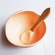 thumbnail image 1 of 1set Baby Feeding Bowl And Spoon Set, Silicone Baby Bowl Suction Cup With Wooden Spoon Silicone Suction Base Non Slip Baby First Feeding Kit Gift For Toddler Children Girls Boys, 1 of 4
