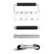 thumbnail image 2 of Handles de tracción QWORK, resistentes, con resorte, paquete de 10, 2 of 8