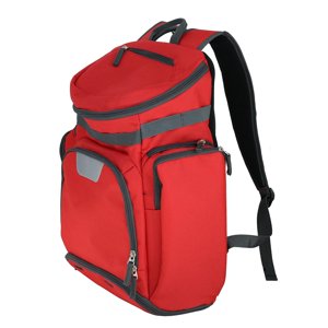 Ioensy - Mochila De Baloncesto Bolsa Saco Material Resistente Al Desgaste Para Hombres Cómodo Rojo