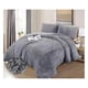 thumbnail image 1 of Cobertor Cubrecama Grueso Peludo Con Chiporro King Gris, 1 of 2