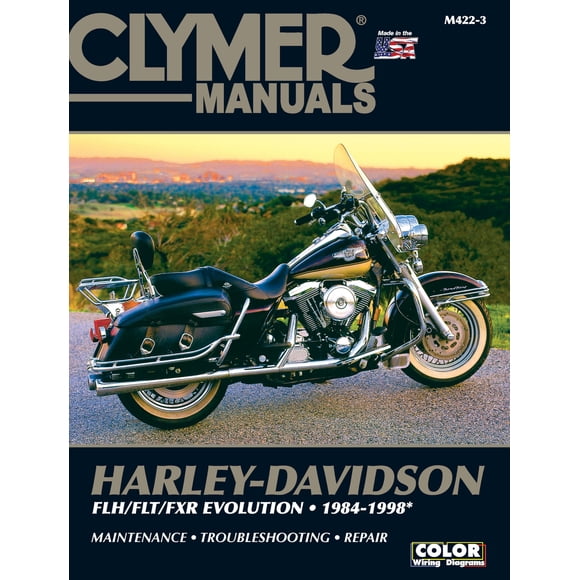 Manual Clymer Harley-Davidson FLH/FLT/FXR 1984-1998