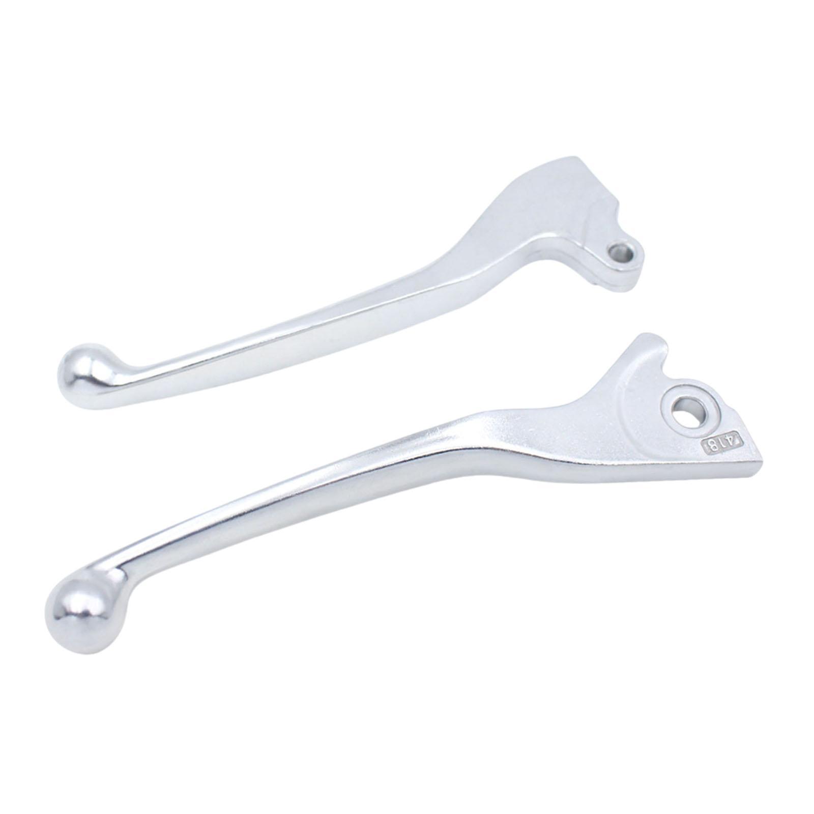 Magideal - Palancas De Freno De Mano Palancas De Mano Reemplazo Juego De Manijas De Freno Fáciles De Instalar Puños De Manillar De Motocicleta Para Primavera 150
