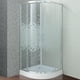 thumbnail image 1 of Shower Door Curvo Mosaic White 90x90x199 Cm (incluye Receptáculo), 1 of 8