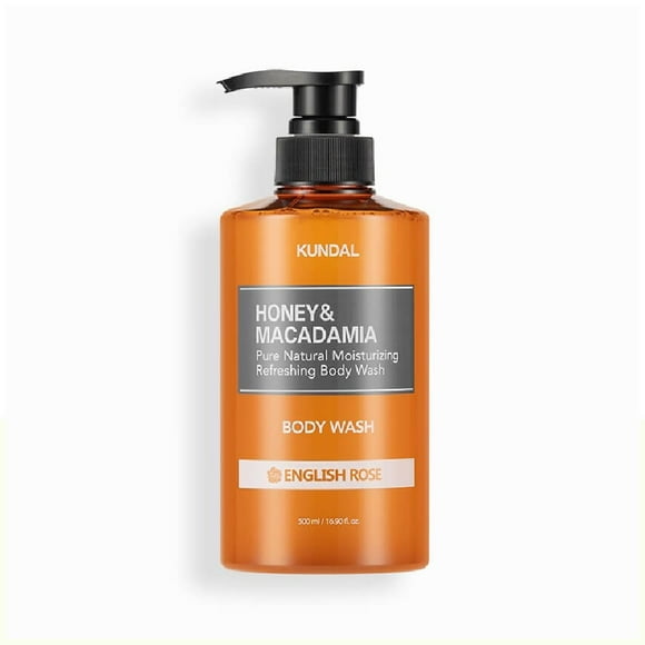 Gel De Ducha Coreano Hidratante Con Miel Y Macadamia, 500ml - (english Rose)