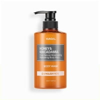 Kundal - Gel De Ducha Coreano Hidratante Con Miel Y Macadamia, 500Ml - (English Rose)