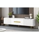 thumbnail image 3 of VIBE HAUS 78.7''Minimalist TV Stand for TVs up to 85 Inches, Modern Entertainment Center Media Console with 4 Spacious Cabinets for Living room(OLD SKU SJ000125AAK), 3 of 3