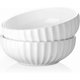 thumbnail image 1 of DOWAN 9.8 Serving Bowls, 86 oz Large Salad Bowl, Ceramic Set of 2, 1 of 3