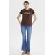 thumbnail image 4 of Polera Mujer Print Posiiconal Chocolate, 4 of 4