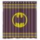 thumbnail image 1 of Cortina de ducha de Batman, juego de cortina de baño con ganchos, tamaño 66 x 72 pulgadas, 1 of 3