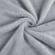 thumbnail image 5 of REGALWOVEN 1 Pcs Manta de Tiro Sólida de Microfelpa Suave y Cálida para el Hogar, Gris Claro, 70" x 78", 5 of 8