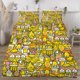 thumbnail image 3 of GUDETAMA 3-Piece Bedding Set For Kids Boys Girls Adult Cartoon Warm Cute Fashion Holiday Present Gift Bed Sheets, 3 of 5