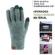 thumbnail image 3 of Guantes mágicos de lana de invierno para mujer con pantalla táctil y forro polar cálido., 3 of 5