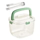 thumbnail image 2 of Tipo De Prensa Bandeja De Cubitos De Hielo Reutilizable Ahorre Espacio Para Bebidas Congelador Enfriamiento Cubo De Hielo Verde, 2 of 3