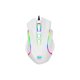 thumbnail image 1 of Mouse Gamer Redragon M607W Griffin RGB 7200dpi Blanco, 1 of 3