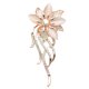 thumbnail image 1 of Xiao Hua Broche de Flores para Mujer, Accesorios de Fiesta con Diamantes Brillantes, Regalos de Ropa Tipo Bufanda, Broche, 1 Pieza, 1 of 4