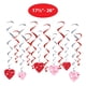 thumbnail image 2 of Decoraciones para fiesta Beistle espirales colgantes de San Valentín, 2 of 6