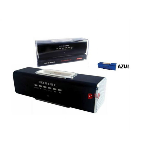 Power Dock iPhone Parlante 20w Azul - Ps