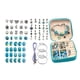 thumbnail image 2 of 66x Juego De Fabricación De Pulseras Colgantes DIY Craft Spacer Beads Para La Fabricación De Joyas Azul, 2 of 5
