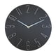 thumbnail image 5 of Hanging Clocks Non Ticking Silent Simple 12 Inch Wall Clock for , Negro, 5 of 5