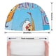 thumbnail image 2 of Hormiga Atómica Gorro de Natación de Licra, Gorro de Baño de Tela Cómoda, Gorro Elástico Antideslizante para Hombres, Mujeres y Niños, 2 of 6