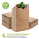 thumbnail image 2 of Bolsas de papel Stock Your Home Kraft Brown de 52 libras (100 unidades), 2 of 7