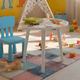 thumbnail image 2 of Mesa Centro Living Bohemio Flores Madera Redonda #2, 2 of 3