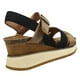 thumbnail image 4 of Sandalias de Mujer con Hebilla y Plataforma TGH09 Negro, 4 of 5