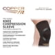 thumbnail image 2 of Soporte de rodilla Copper Fit Pro Series con manga de compresión, 2 of 6