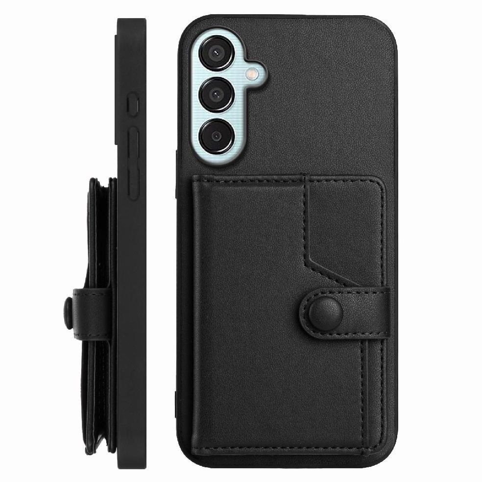 Foxdock Funda Para Samsung Galaxy M15 Con Bloqueo Rfid - Diseño Elegante Con Cierre De Botón