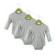 thumbnail image 1 of Set de 3 Bodys Gris Talla 9-12M, 1 of 1