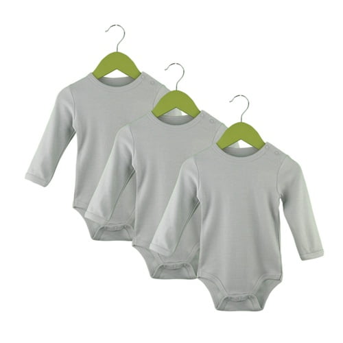 Pumucki - Set De 3 Bodys Gris Talla 6-9m