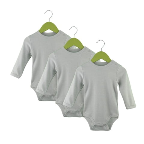 Pumucki - Set De 3 Bodys Gris Talla 3-6M