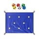 thumbnail image 5 of Juego De Construcción De Equipos Con Lona Perforada Para Grupos De Trabajo En Equipo, 6 Pelotas De Poliuretano, Fiesta Cooperativa, Azul Profundo, 5 of 5