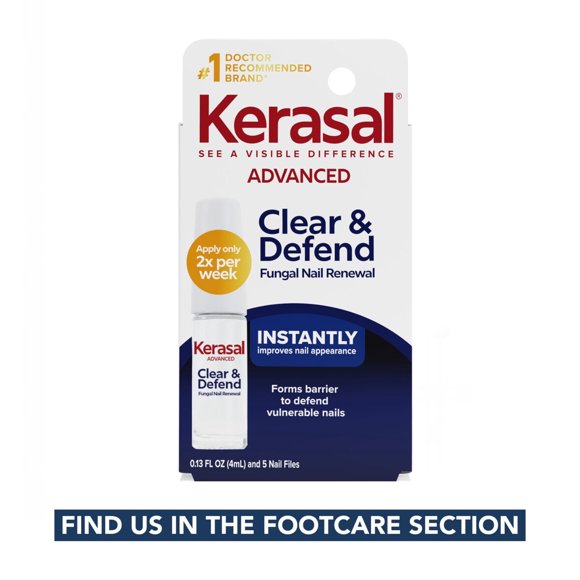 Tratamiento para uñas Kerasal Advanced Clear Defend 4 mL