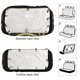 thumbnail image 3 of Black Adam-theme Car Rear Seat Covers Back Elastic Flexible Car Seat Covers Decorative Fits Most Cars 120x59x76cm, 3 of 6
