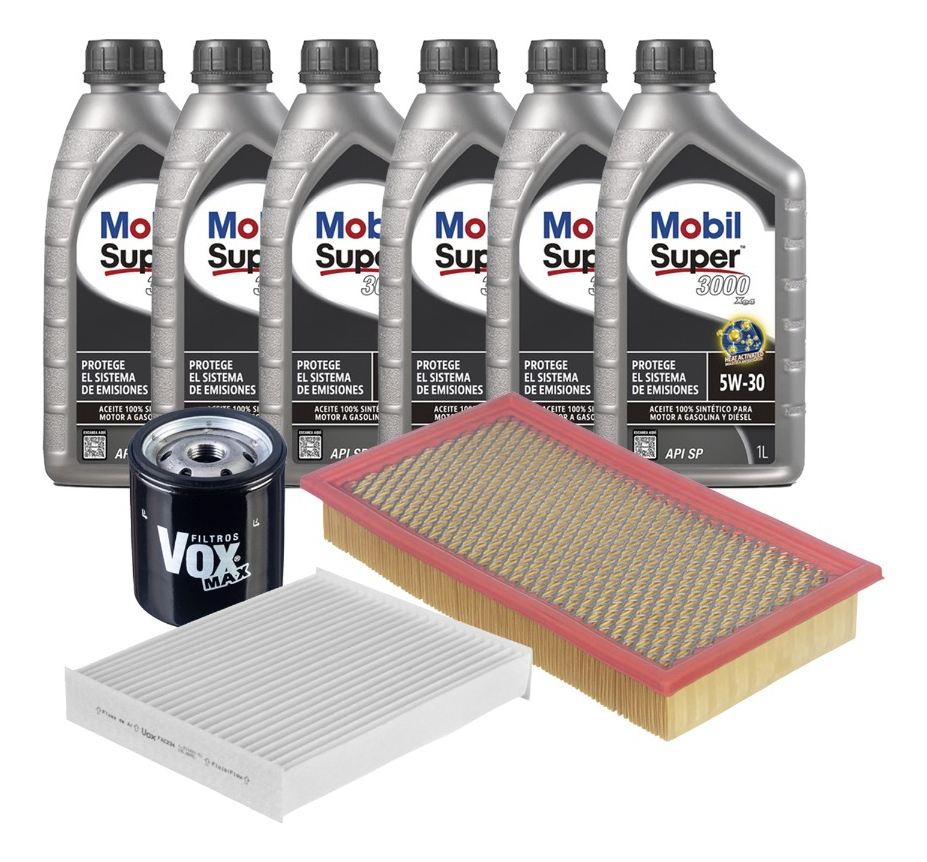 Genérica - Kit Mantención Explorer 2.3 Aceite + Filtros (Ai,Ac,Po)