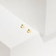 thumbnail image 2 of Tornillos de oro amarillo de 14K con cierre de rosca, 2 of 3