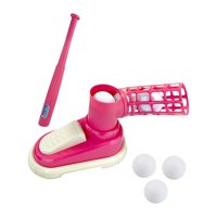 Magideal - Máquina De Lanzamiento De Béisbol Máquina De Entrenamiento De Béisbol Para Niños Regalo Práctico Deporte Al Aire Libre Sport Sport Pitch Batting Train Con 6 Bolas