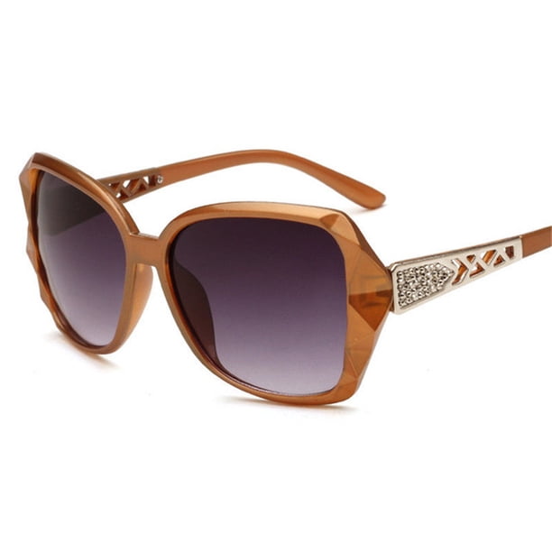 Vintage Ladies Stylish Design Oversized Square Sunglasses For Women Luxury Sunglasses Popular Sun Protection Lenses
